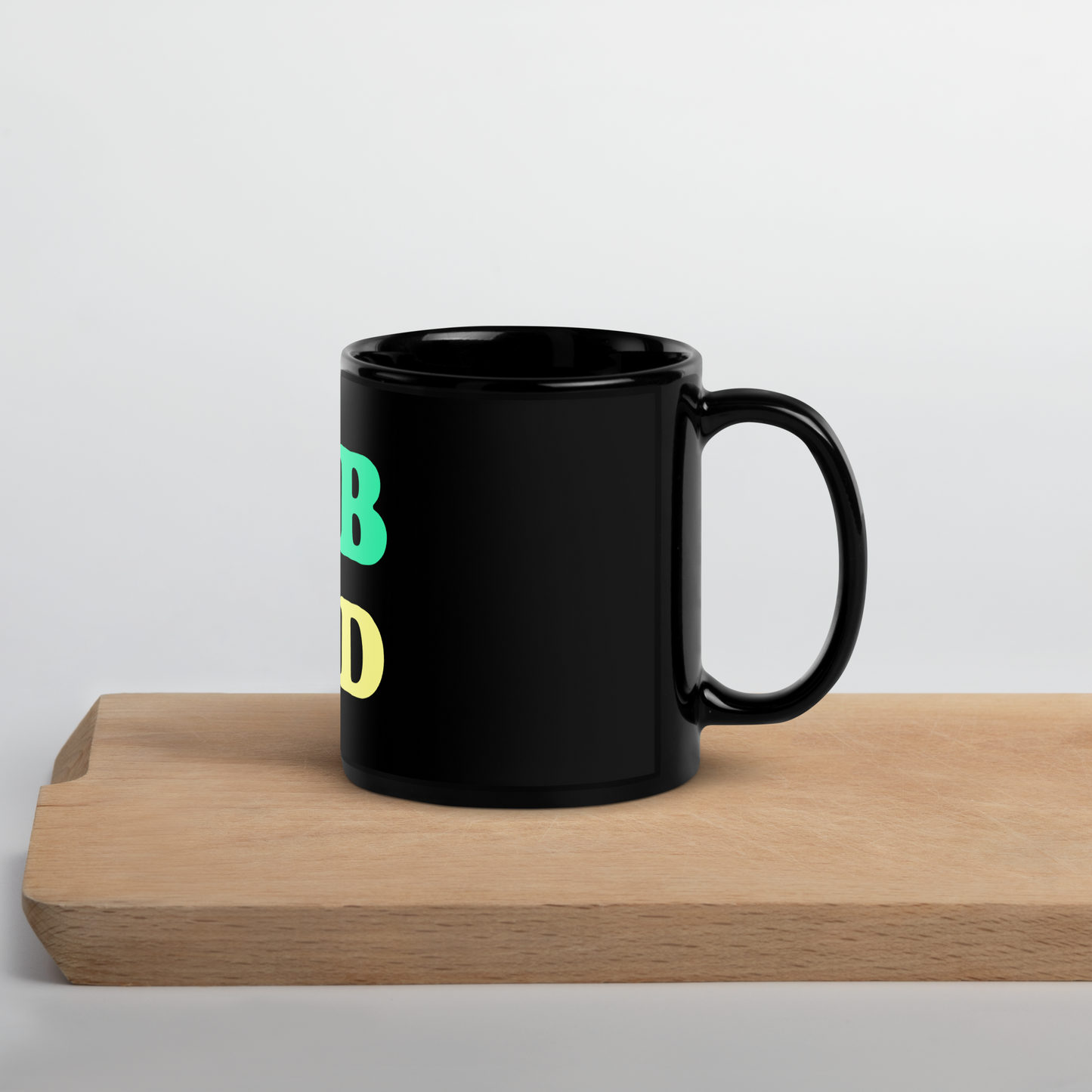 CBAD Black Glossy Mug