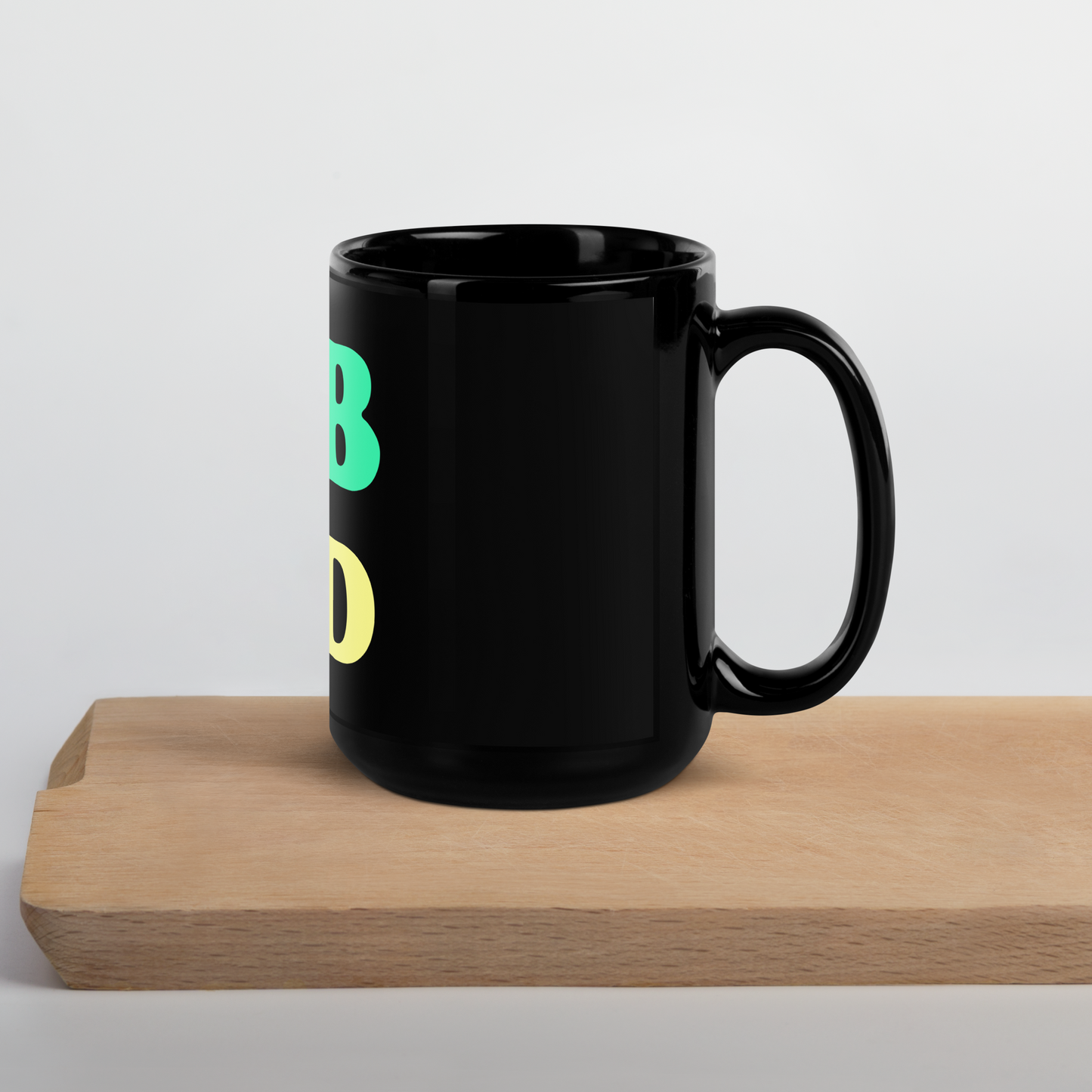 CBAD Black Glossy Mug