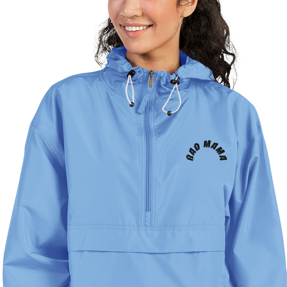 BAD MAMA (Carlsbad MOM) Embroidered Champion Packable Jacket