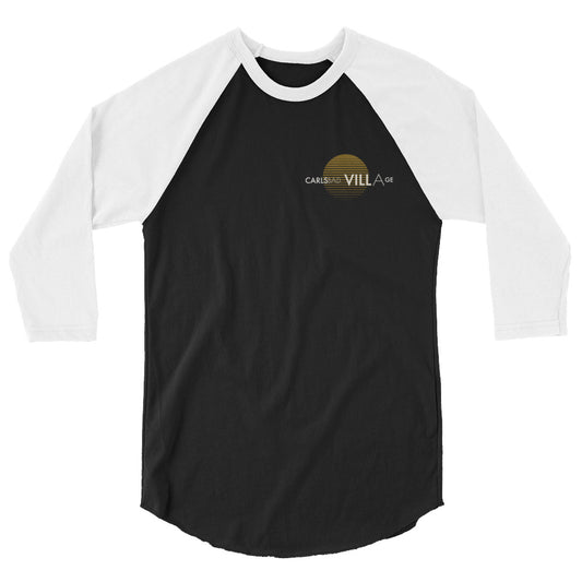 Carlsbad Village 3/4 sleeve raglan shirt